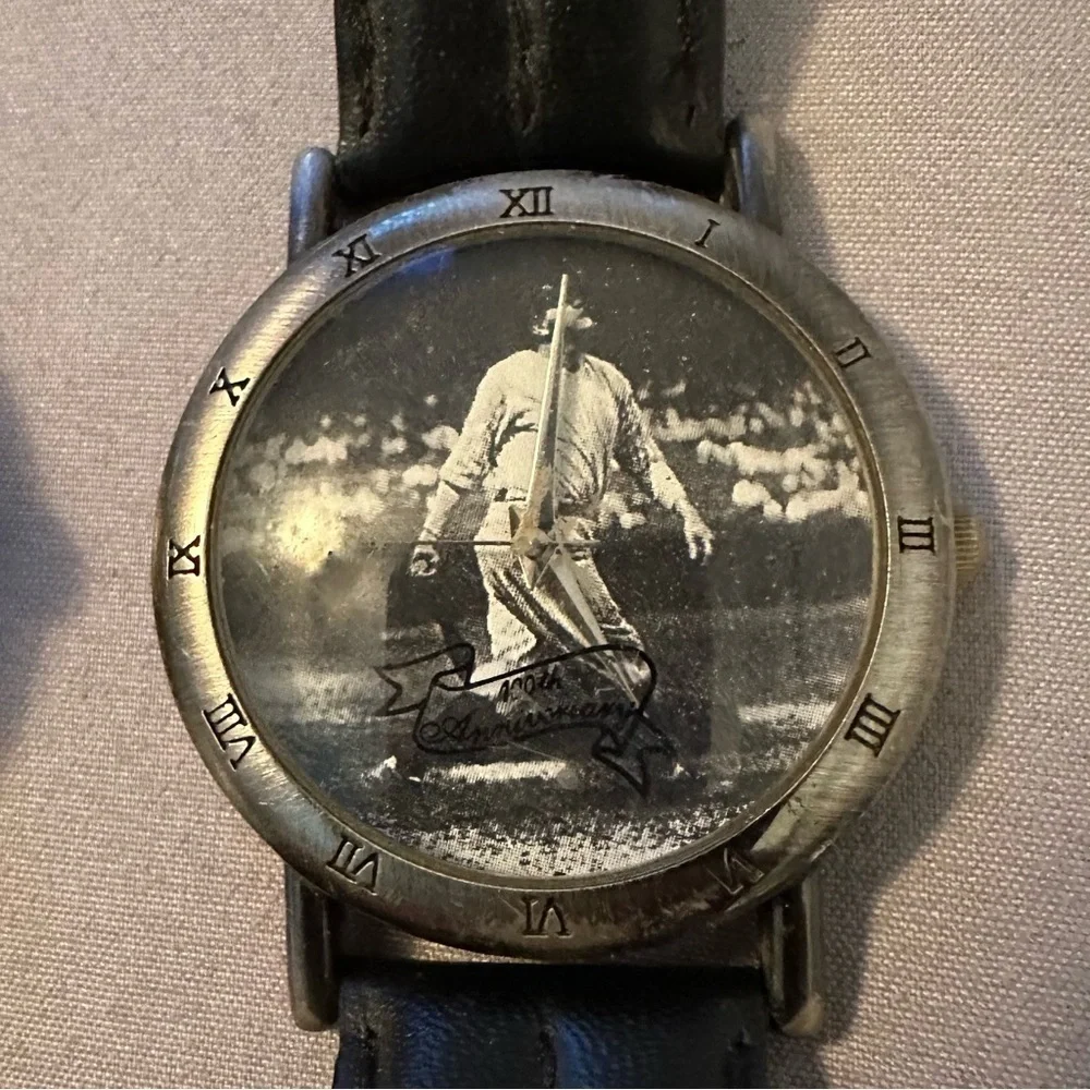 Lot of 9 Wrist Watches vintage & modern men’s/unisex Armitron Sharp Babe Ruth